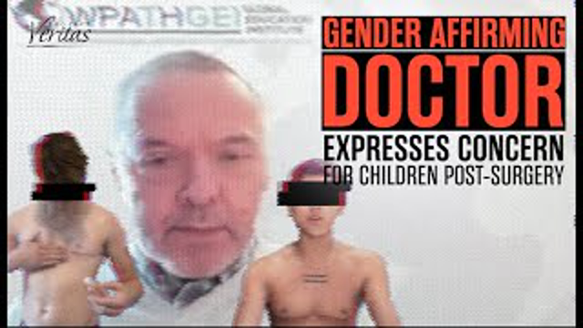 WPATH Gender Affirming Doctor Shows Concern For Mental Health of Minors After Transition Surgeries