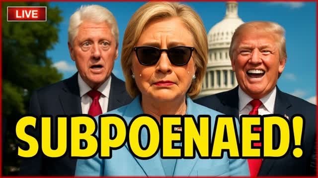 ? Hillary Clinton Summoned To Testify Before Congress!