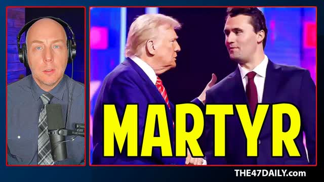 TRUMP Calls Charlie Kirk a Martyr in Oval Office Address