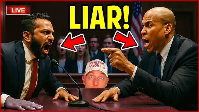 ? Kash Patel Calls Out Lying Democrats LIVE!