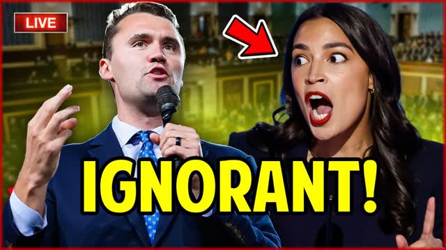 ? AOC Insults Charlie Kirk In Congress With Unhinged Tirade