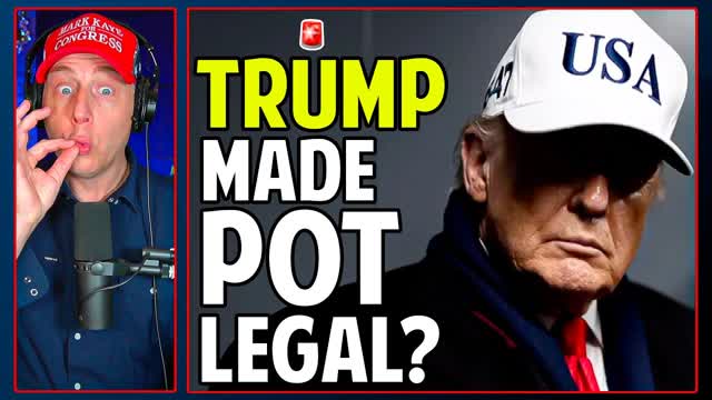 Trump Signs Off on Marijuana Legalization
