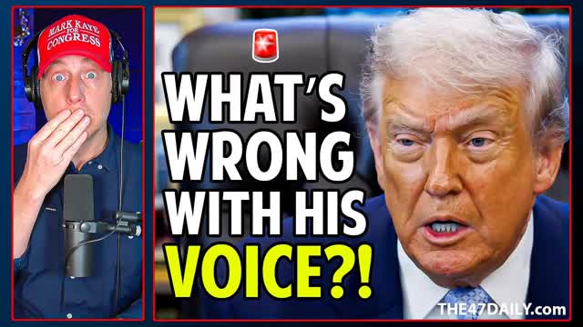 The SHOCKING Reason Trump Sounded Hoarse During His Speech