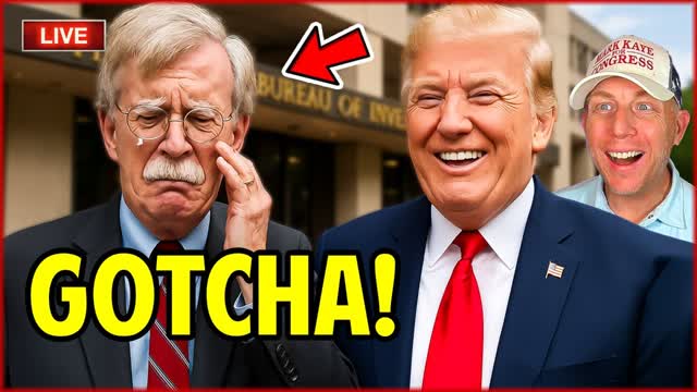 ? Trump Comments on John Bolton Raid- He's a Lowlife!