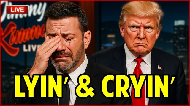 ? Jimmy Kimmel ROASTED For Fake Tears During Late Night Return