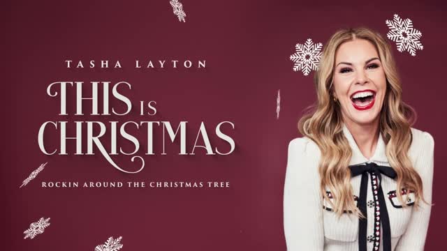 Tasha Layton- Rocking Around The Christmas Tree (Listening Video)