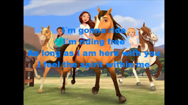 Kari Kimmel - Riding Free (From Dreamworks Spirit Riding free) Opening Lyrics