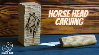 Whittling Ideas - Horse Wood Carving