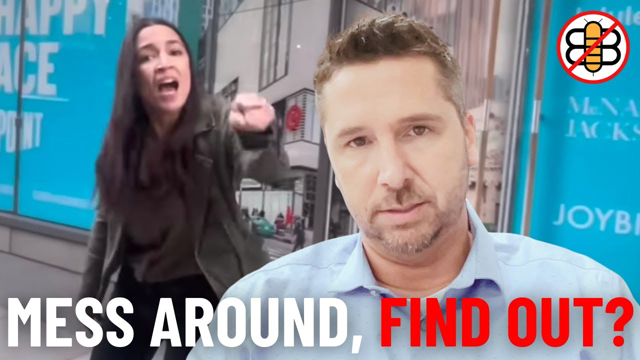 AOC GETS A TASTE OF HER OWN MEDICINE