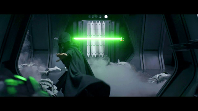 Luke's Entrance but with the Force Theme