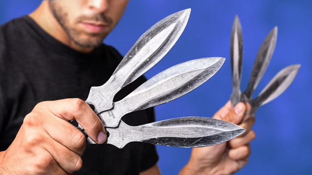 Learning to Throw Knives with No Experience