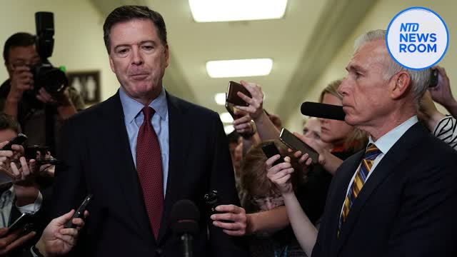 'Not Guilty' - Pleads Former FBI Director Comey | NTD Newsroom (Oct. 8)
