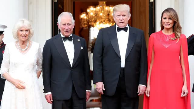 LIVE: Trump and First Lady Attend UK Royal State Banquet