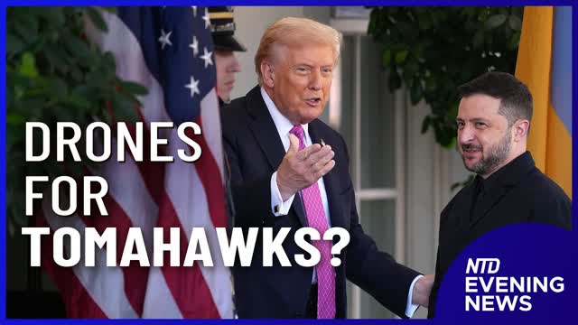 Trump Weighs Tomahawks Deal; Oct. 7 Attack Participant Arrested in U.S. | NTD Evening News (Oct. 17)