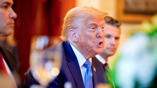 LIVE: Trump Attends American Cornerstone Institute Founder�s Dinner