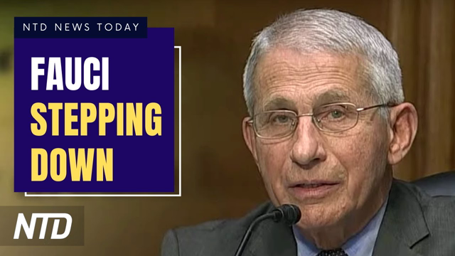 Fauci Announces He Is Leaving Federal Government; Judge: No Proof Affidavit Should Remain Sealed
