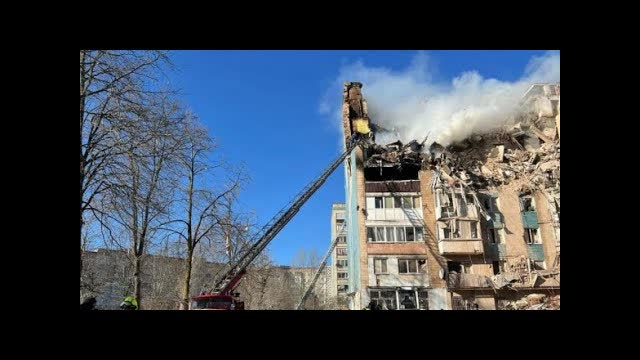 More Than 20 Killed in Russian Strike on Apartment Buildings in West Ukraine