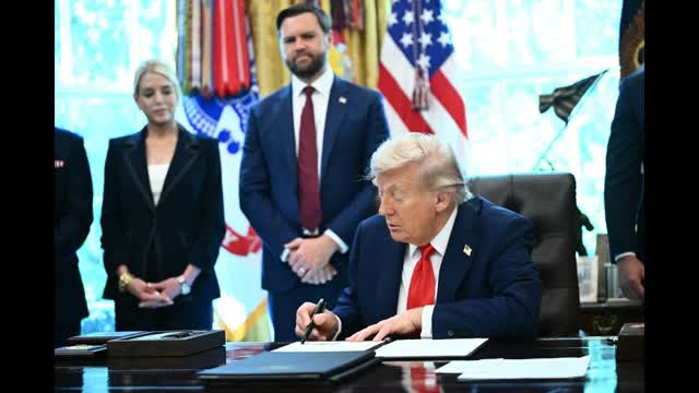 Trump Signs Proclamation Honoring Americans Killed in the Afghanistan Evacuation