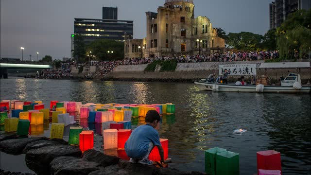 REPLAY: Candlelight Vigil Marks 80th Anniversary of Atomic Bombing in Hiroshima, Japan