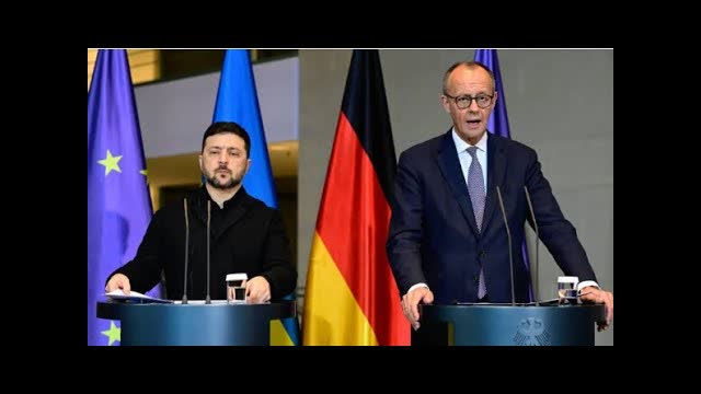 Zelenskyy Continues Germany Talks After Meeting US Team