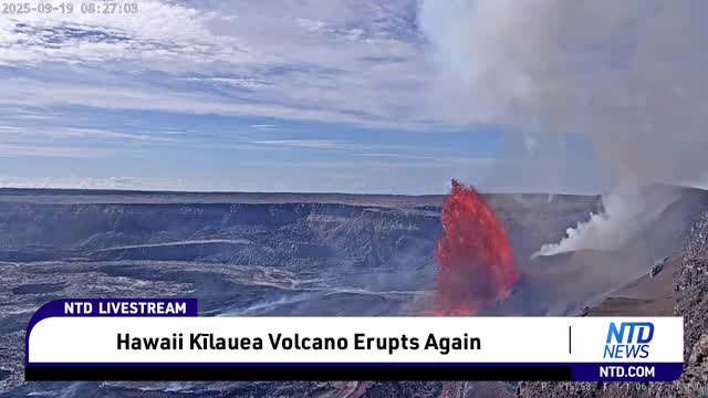 LIVE: Hawaii K?lauea Volcano Erupts Again