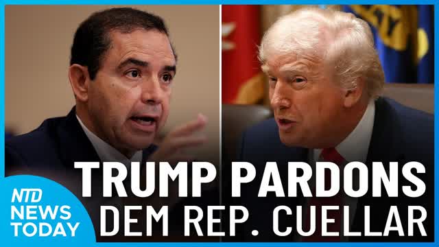 Trump Pardons Democrat Henry Cuellar; Immigration Operation in New Orleans | NTD News Today Dec. 3