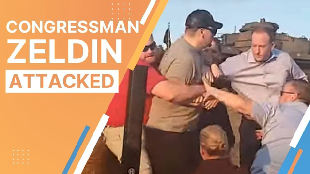 Congressman Zeldin Attacked During Campaign Speech; Portland Mayor Declares State of Emergency