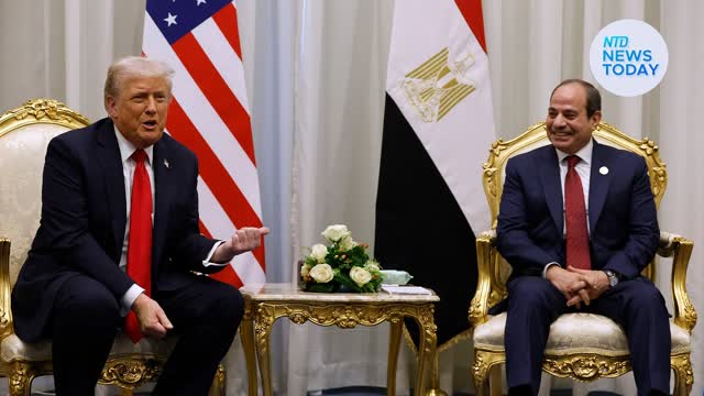 Trump: �Dawn of a New Middle East�; Second Phase of Gaza Deal | NTD News Today (Oct.13)