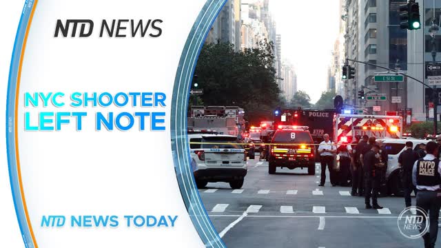 Mayor Adams Says NYC Gunman Targeted NFL Headquarters; Trump Wraps Up Scotland Trip