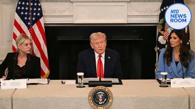 President Trump Holds Antifa Roundtable | NTD Newsroom (Oct. 8)