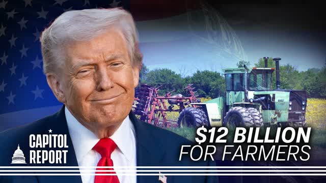 Trump Unveils $12 Billion Relief Package for America's Farmers