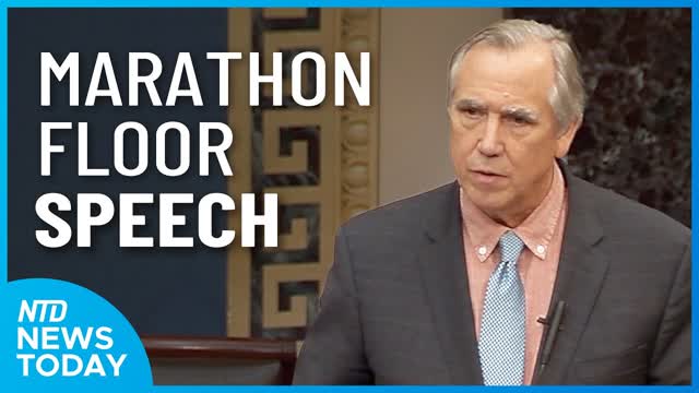 Sen. Merkley Holds Senate Floor for 17 Hours; NYC Chinatown ICE Raid | NTD News Today (Oct. 22)