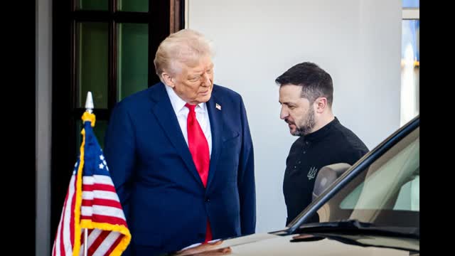 LIVE: President Trump Meets With Zelenskyy, Accompanied by European and NATO Leaders
