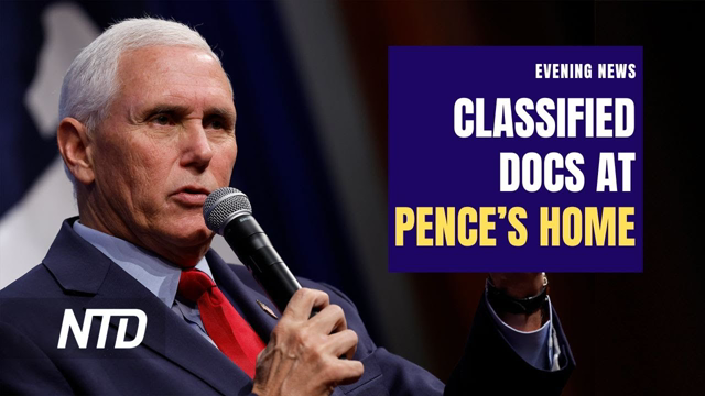 Classified Docs Found at Former VP Mike Pence's Home; Trump Leads Biden in Possible 2024 Run: Poll