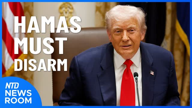 Trump: Won't Be Generous With Milei Opponent; We Will Disarm Hamas | NTD Newsroom (Oct. 14)