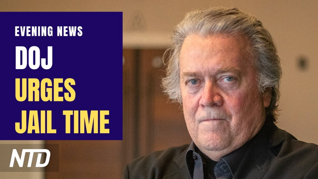 DOJ Wants Steve Bannon Jailed for 6 Months; Kanye West to Buy Social Media Platform Parler | NTD