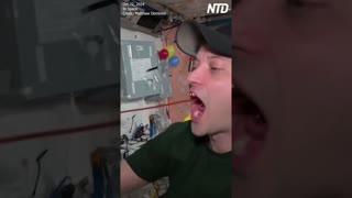 NASA Astronaut Shares How to Eat Ketchup in Zero Gravity