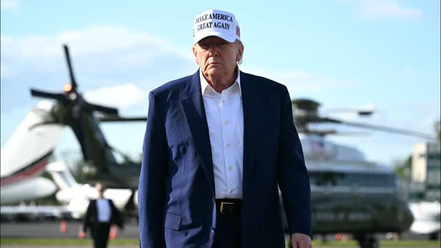 LIVE: Trump Arrives at White House After Attending US Open Final