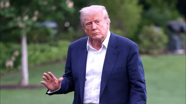 LIVE: Trump Arrives at White House From Florida