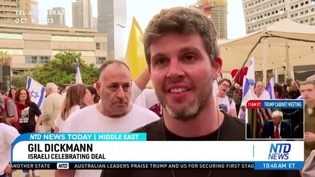 'Thank You, Trump': Israelis, Palestinians Welcome Gaza Peace Deal