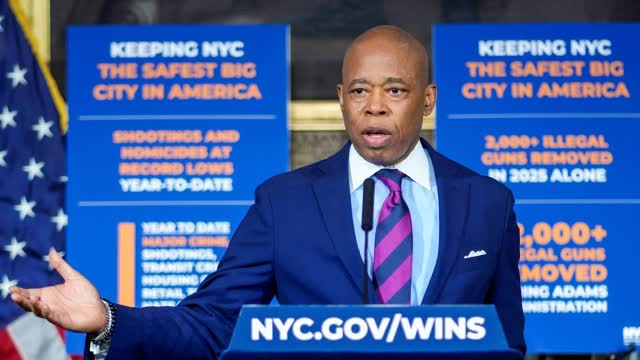 LIVE: NYC Mayor Adams Makes Campaign Announcement