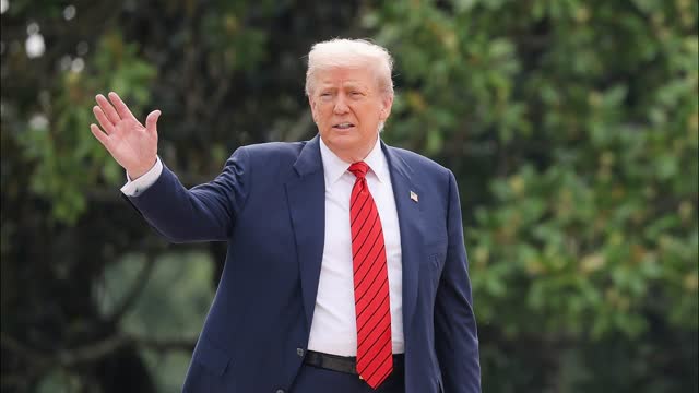 LIVE: Trump Attends Purple Heart Day Event