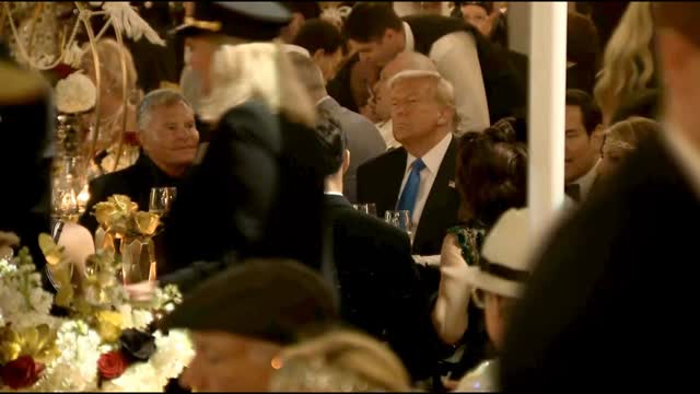 Trump Attends Halloween Event at Mar-a-Lago