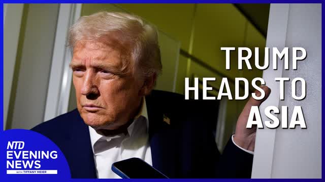 Trump Embarks on Asia Tour; Knicks Issues Cease-and-desist to Mamdani | NTD Evening News (Oct. 25)