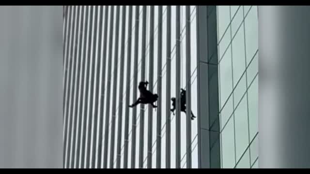 Stranded Window Washers Rescued From 15 Stories High in Virginia