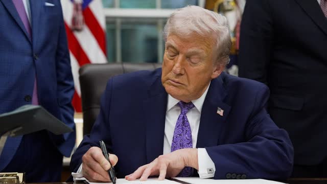 LIVE: Trump Participates in Bill Signing Ceremony
