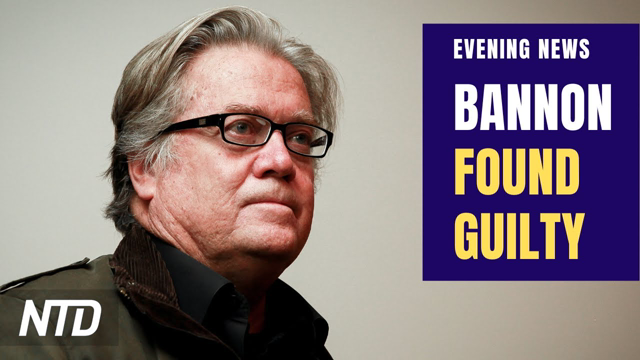 Trump Ally Steve Bannon Convicted After Defying J6 Committee; Rep. Lee Zeldin's Attacker is Released