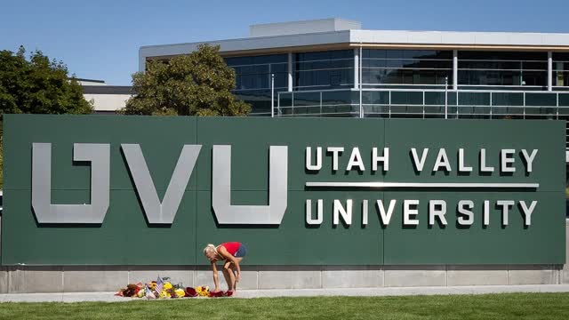 LIVE: UVU Students Return to Classes After Kirk Shooting