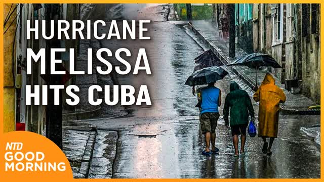 Melissa Makes Landfall in Cuba; President Trump Honored in South Korea | NTD Good Morning (Oct. 29)