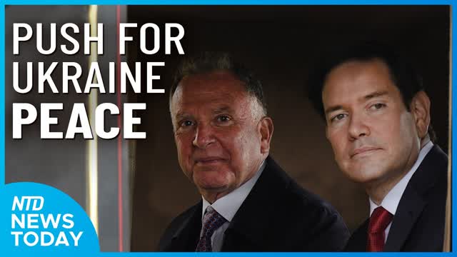 Rubio and Witkoff Meet With Ukraine's Negotiators in Florida | NTD News Today (Nov. 30)